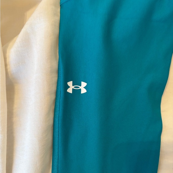 NWT Under Armour Teal Compression Leggings - Picture 3 of 9